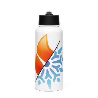 Pointer services hvac 25051027 Stainless Steel Water Bottle with a Straw Lid