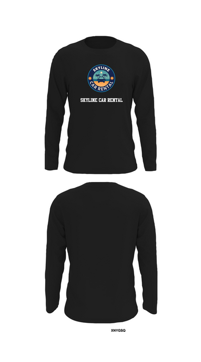 Skyline Car Rental 78356541 Long Sleeve Performance Shirt 32