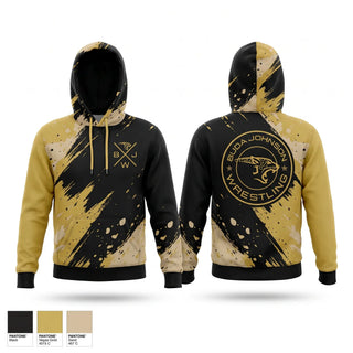 Hoodie, Buda Johnson Jaguars Wrestling, Wrestling, Teamtime, Team time, sublimation, custom sports apparel, team uniforms, spirit wear, spiritwear, sports uniforms, custom shirts, team store, custom team store, fundraiser sports, apparel fundraiser