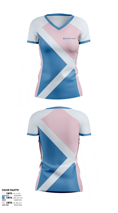 Womens Short Sleeve Vneck Shirt, DJMCL, Cycling, Teamtime, Team time, sublimation, custom sports apparel, team uniforms, spirit wear, spiritwear, sports uniforms, custom shirts, team store, custom team store, fundraiser sports, apparel fundraiser