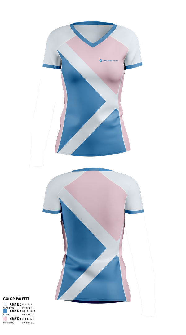 Womens Short Sleeve Vneck Shirt, DJMCL, Cycling, Teamtime, Team time, sublimation, custom sports apparel, team uniforms, spirit wear, spiritwear, sports uniforms, custom shirts, team store, custom team store, fundraiser sports, apparel fundraiser