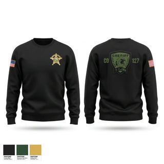 Crew Neck Sweatshirt, SERT HCSO, Police, Teamtime, Team time, sublimation, custom sports apparel, team uniforms, spirit wear, spiritwear, sports uniforms, custom shirts, team store, custom team store, fundraiser sports, apparel fundraiser