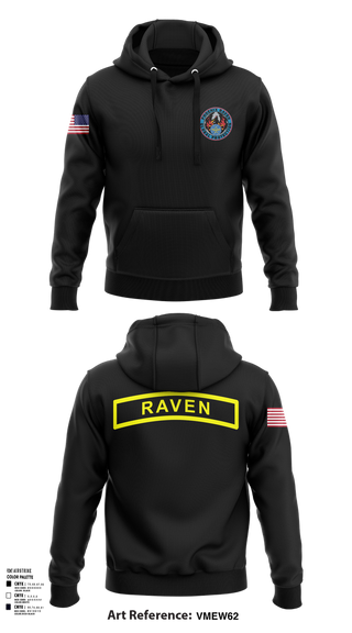 Hoodie, Phoenix Raven Instrutor, , Teamtime, Team time, sublimation, custom sports apparel, team uniforms, spirit wear, spiritwear, sports uniforms, custom shirts, team store, custom team store, fundraiser sports, apparel fundraiser