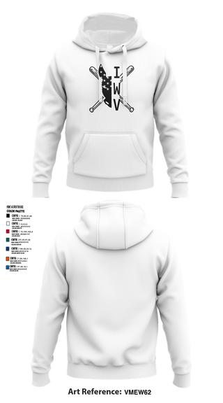 Hoodie, IWV Youth Baseball, Baseball, Teamtime, Team time, sublimation, custom sports apparel, team uniforms, spirit wear, spiritwear, sports uniforms, custom shirts, team store, custom team store, fundraiser sports, apparel fundraiser