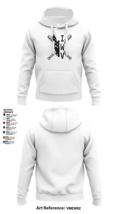 IWV Youth Baseball 15555147 Hoodie - 2