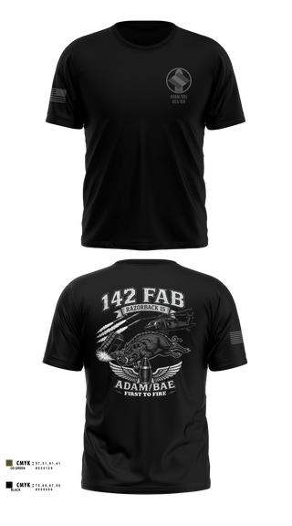 Old School Cotton Feel Shirt, 142nd, Army, Teamtime, Team time, sublimation, custom sports apparel, team uniforms, spirit wear, spiritwear, sports uniforms, custom shirts, team store, custom team store, fundraiser sports, apparel fundraiser