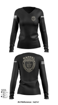 Green Haven CERT 13019233 Women's Long Sleeve V-neck Shirt - 114