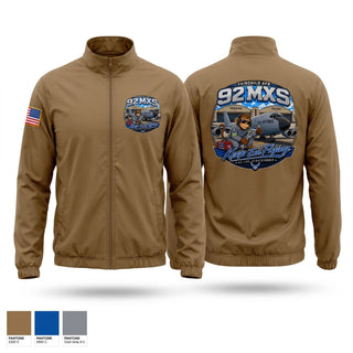 Windbreaker, 92 MXS, Air Force, Teamtime, Team time, sublimation, custom sports apparel, team uniforms, spirit wear, spiritwear, sports uniforms, custom shirts, team store, custom team store, fundraiser sports, apparel fundraiser