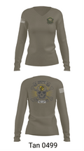 Suncoast Battalion 93844312 Women's Long Sleeve V-neck Shirt - 10
