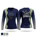 Swamp Donks Women's Long Sleeve V-neck Shirt - 1
