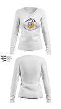 FHHS Mountaineering Club 71635730 Women's Long Sleeve V-neck Shirt - 4