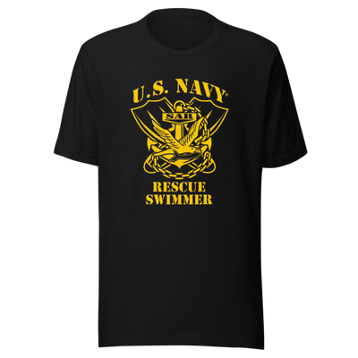 US Navy Rescue Swimmer Unisex Staple T-Shirt