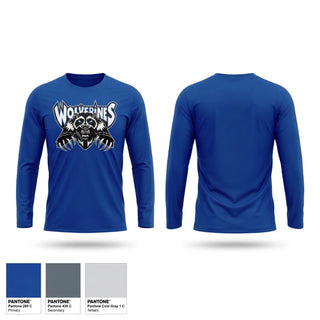 Long Sleeve Performance Shirt, Dunbar Wolverines, Women's Basketball, Teamtime, Team time, sublimation, custom sports apparel, team uniforms, spirit wear, spiritwear, sports uniforms, custom shirts, team store, custom team store, fundraiser sports, apparel fundraiser