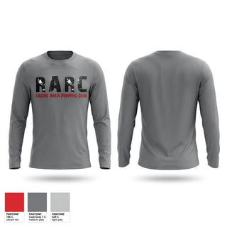 Long Sleeve Performance Shirt, Racine Area Running Club, Spirit Store, Teamtime, Team time, sublimation, custom sports apparel, team uniforms, spirit wear, spiritwear, sports uniforms, custom shirts, team store, custom team store, fundraiser sports, apparel fundraiser