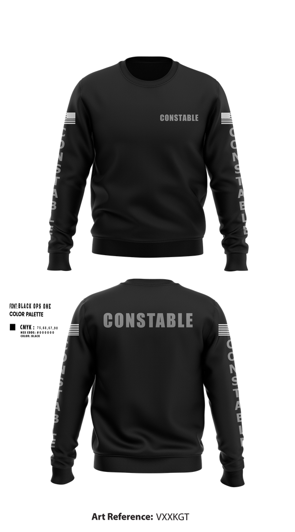 Crew Neck Sweatshirt, 8255, Police, Teamtime, Team time, sublimation, custom sports apparel, team uniforms, spirit wear, spiritwear, sports uniforms, custom shirts, team store, custom team store, fundraiser sports, apparel fundraiser