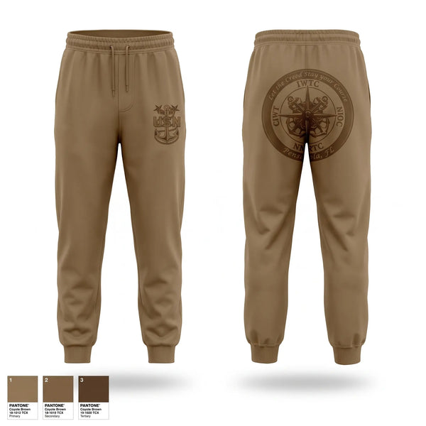 Sweatpants, Corry Station Chiefs, Navy, Teamtime, Team time, sublimation, custom sports apparel, team uniforms, spirit wear, spiritwear, sports uniforms, custom shirts, team store, custom team store, fundraiser sports, apparel fundraiser