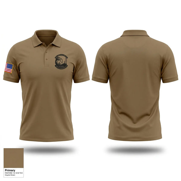 Short Sleeve Performance Polo, Detachment 490, Air Force, Teamtime, Team time, sublimation, custom sports apparel, team uniforms, spirit wear, spiritwear, sports uniforms, custom shirts, team store, custom team store, fundraiser sports, apparel fundraiser
