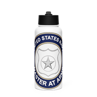 ESIT-3 18090159 Stainless Steel Water Bottle with a Straw Lid