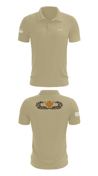 KISARAZU COMBAT TRAINING UNIT Short Sleeve Performance Polo - 87