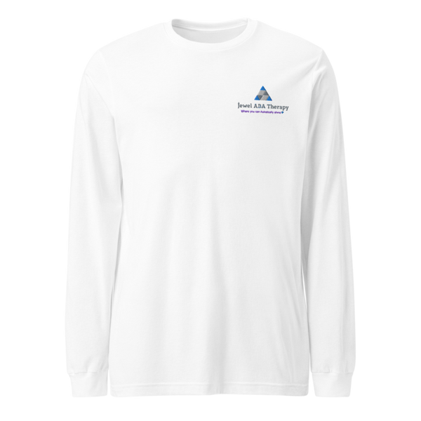 Jewel ABA Therapy LLC Unisex Long Sleeve Tee | Bella + Canvas 3501
