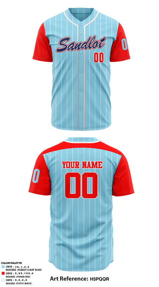 Full Button Baseball Jersey, Sandlot Softball, Softball, Teamtime, Team time, sublimation, custom sports apparel, team uniforms, spirit wear, spiritwear, sports uniforms, custom shirts, team store, custom team store, fundraiser sports, apparel fundraiser