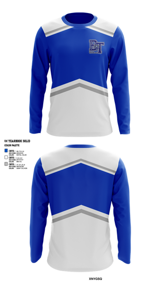Long Sleeve Performance Shirt, Blair-Taylor High School Cheer, Cheer, Teamtime, Team time, sublimation, custom sports apparel, team uniforms, spirit wear, spiritwear, sports uniforms, custom shirts, team store, custom team store, fundraiser sports, apparel fundraiser