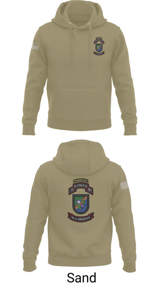 Hoodie, 3rd/75th Ranger Regiment, , Teamtime, Team time, sublimation, custom sports apparel, team uniforms, spirit wear, spiritwear, sports uniforms, custom shirts, team store, custom team store, fundraiser sports, apparel fundraiser