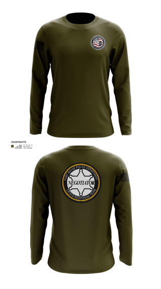 Long Sleeve Performance Shirt, CRT, Police, Teamtime, Team time, sublimation, custom sports apparel, team uniforms, spirit wear, spiritwear, sports uniforms, custom shirts, team store, custom team store, fundraiser sports, apparel fundraiser
