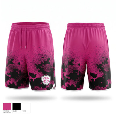 Detroit Revive Volleyball Athletic Shorts With Pockets - 1