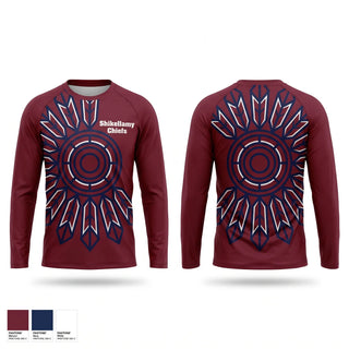 Long Sleeve Performance Shirt, Shikellamy Chiefs, Baseball, Teamtime, Team time, sublimation, custom sports apparel, team uniforms, spirit wear, spiritwear, sports uniforms, custom shirts, team store, custom team store, fundraiser sports, apparel fundraiser