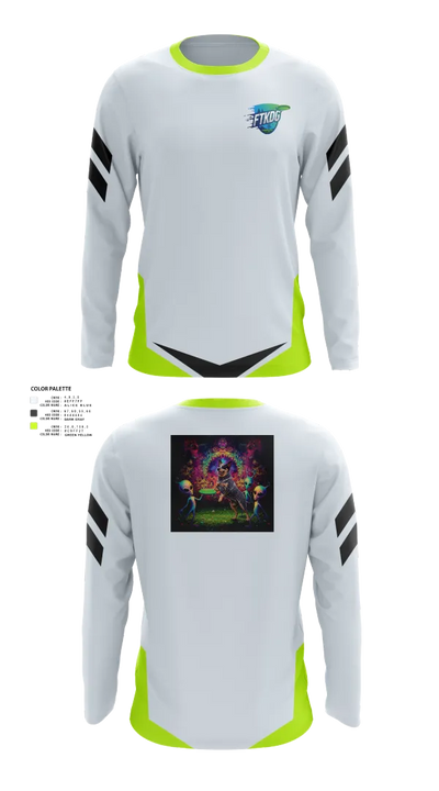 FTKDG 7159111 Long Sleeve Performance Shirt 40