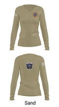4th Medical Logistics 59116448 Women's Long Sleeve V-neck Shirt - 97