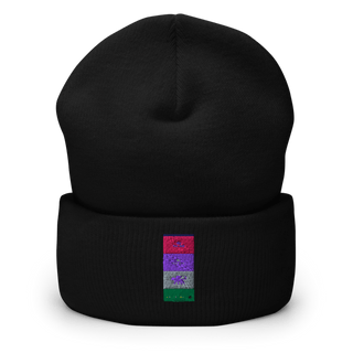 Panther Brazilian açai 8927735 Cuffed Beanie | Yupoong 1501KC