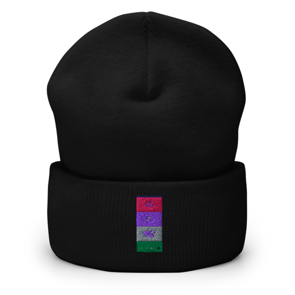 Panther Brazilian açai 8927735 Cuffed Beanie | Yupoong 1501KC