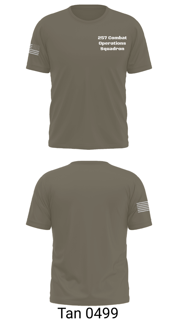Short Sleeve Performance Shirt, 257 Combat Operations Squadron, , Teamtime, Team time, sublimation, custom sports apparel, team uniforms, spirit wear, spiritwear, sports uniforms, custom shirts, team store, custom team store, fundraiser sports, apparel fundraiser