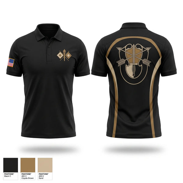 Short Sleeve Performance Polo, S6 HHC, Army, Teamtime, Team time, sublimation, custom sports apparel, team uniforms, spirit wear, spiritwear, sports uniforms, custom shirts, team store, custom team store, fundraiser sports, apparel fundraiser