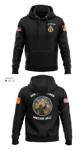 Hoodie, HHB, 31st ADA BDE, , Teamtime, Team time, sublimation, custom sports apparel, team uniforms, spirit wear, spiritwear, sports uniforms, custom shirts, team store, custom team store, fundraiser sports, apparel fundraiser