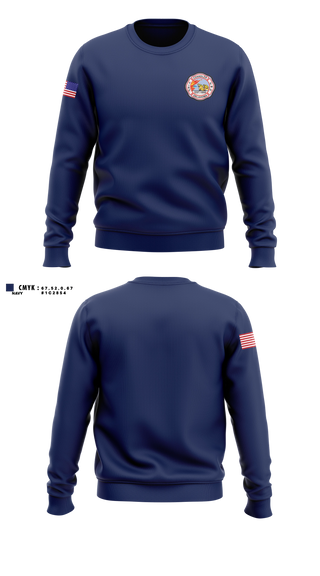 Crew Neck Sweatshirt, Chandler Fire, Fire Department, Teamtime, Team time, sublimation, custom sports apparel, team uniforms, spirit wear, spiritwear, sports uniforms, custom shirts, team store, custom team store, fundraiser sports, apparel fundraiser