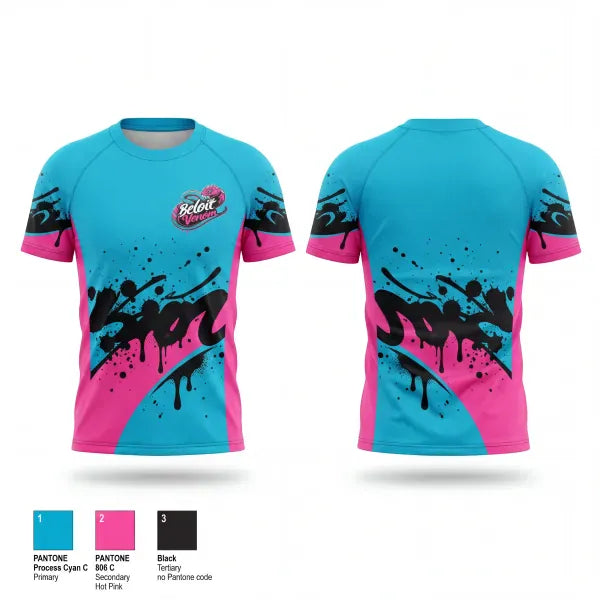 Short Sleeve Performance Shirt, Beloit Venom, Softball, Teamtime, Team time, sublimation, custom sports apparel, team uniforms, spirit wear, spiritwear, sports uniforms, custom shirts, team store, custom team store, fundraiser sports, apparel fundraiser