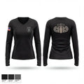 Kanawha Sheriff Bomb Squad 54079746 Women's Long Sleeve V-neck Shirt - 1