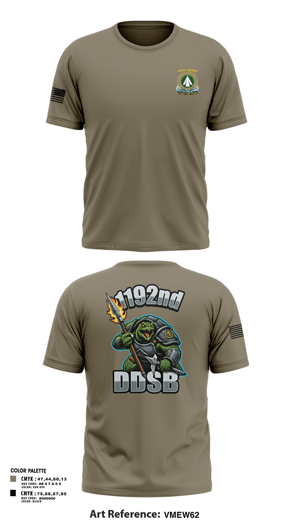 Short Sleeve Performance Shirt, 1192nd DDSB, Army, Teamtime, Team time, sublimation, custom sports apparel, team uniforms, spirit wear, spiritwear, sports uniforms, custom shirts, team store, custom team store, fundraiser sports, apparel fundraiser