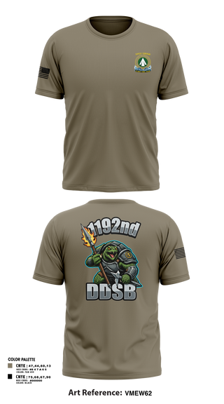 Old School Cotton Feel Shirt, 1192nd DDSB, Army, Teamtime, Team time, sublimation, custom sports apparel, team uniforms, spirit wear, spiritwear, sports uniforms, custom shirts, team store, custom team store, fundraiser sports, apparel fundraiser