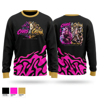 Crew Neck Sweatshirt, Cu blood&moon, E-Sports, Teamtime, Team time, sublimation, custom sports apparel, team uniforms, spirit wear, spiritwear, sports uniforms, custom shirts, team store, custom team store, fundraiser sports, apparel fundraiser