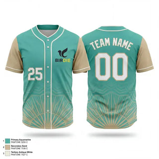 Full Button Baseball Jersey, Birdie, Baseball, Teamtime, Team time, sublimation, custom sports apparel, team uniforms, spirit wear, spiritwear, sports uniforms, custom shirts, team store, custom team store, fundraiser sports, apparel fundraiser
