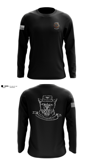Long Sleeve Performance Shirt, DET 890 JMU, Air Force, Teamtime, Team time, sublimation, custom sports apparel, team uniforms, spirit wear, spiritwear, sports uniforms, custom shirts, team store, custom team store, fundraiser sports, apparel fundraiser