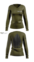 HPPD Sniper Team 69430673 Women's Long Sleeve V-neck Shirt - 25