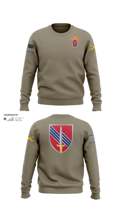 HHB 4th BN, 3rd SFAB 1949375 Crew Neck Sweatshirt - 21