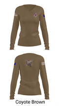135 FRSD 9876158 Women's Long Sleeve V-neck Shirt - 17