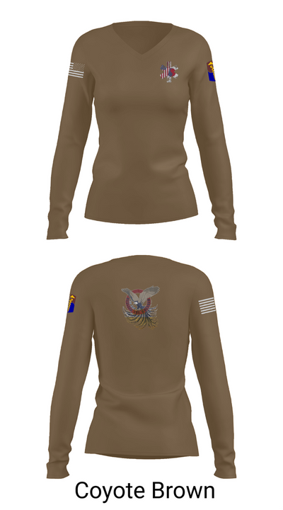 135 FRSD 9876158 Women's Long Sleeve V-neck Shirt - 17
