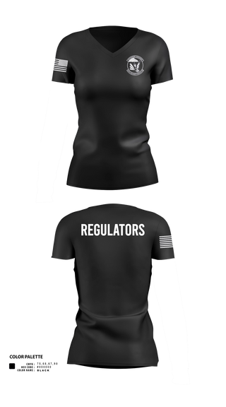 Womens Short Sleeve Vneck Shirt, 90th Security Forces Squadron, Air Force, Teamtime, Team time, sublimation, custom sports apparel, team uniforms, spirit wear, spiritwear, sports uniforms, custom shirts, team store, custom team store, fundraiser sports, apparel fundraiser